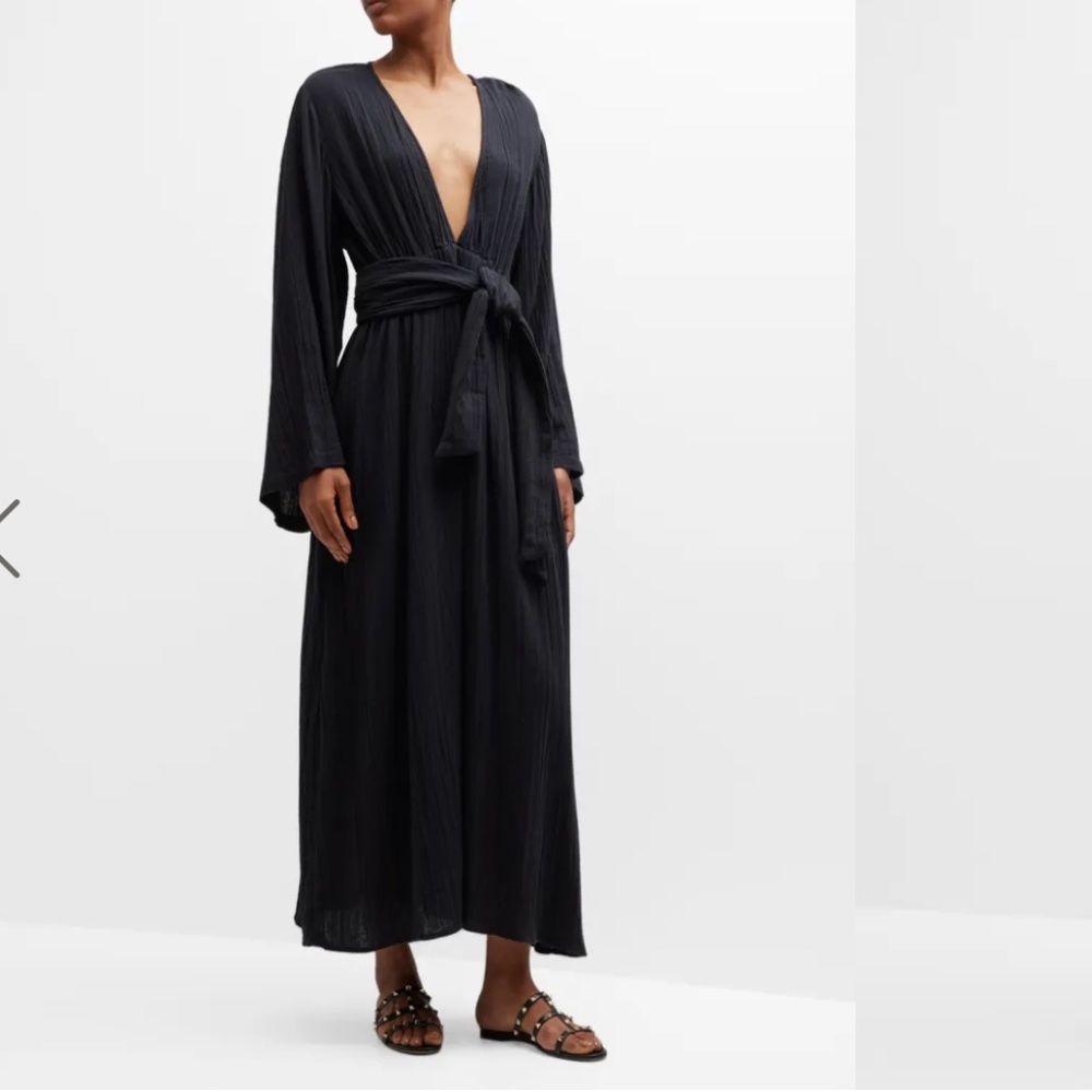 Mara Hoffman Blair Dress (black)